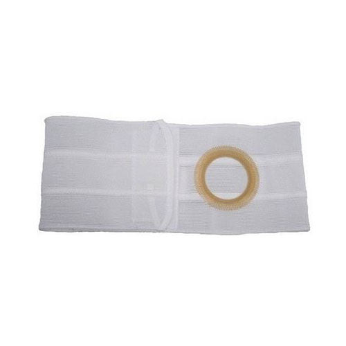 7" Left, Beige, Regular Elastic, Nu-Form Belt, Large, 2-5/8" Opening Placed 1-1/2" From Bottom
