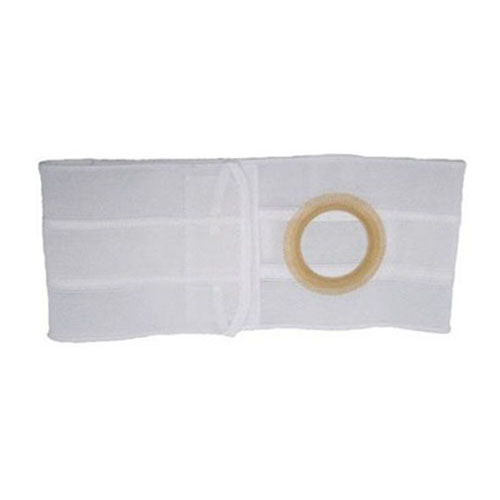Special 6" White, Cool Comfort, Nu-Form Belt, Prolapse Flap, Extra Large, Custom: 2-5/8" x 3-1/8" Cloth Bias Ring With 4" Prolapse Flap