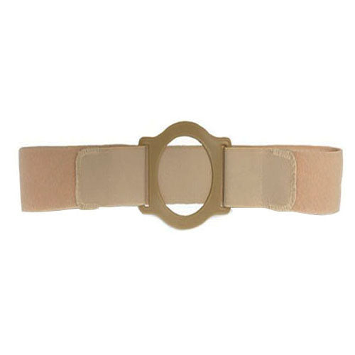 2" Beige, Regular Elastic, Nu-Comfort Belt, Medium, 3-1/8" Ring Plate