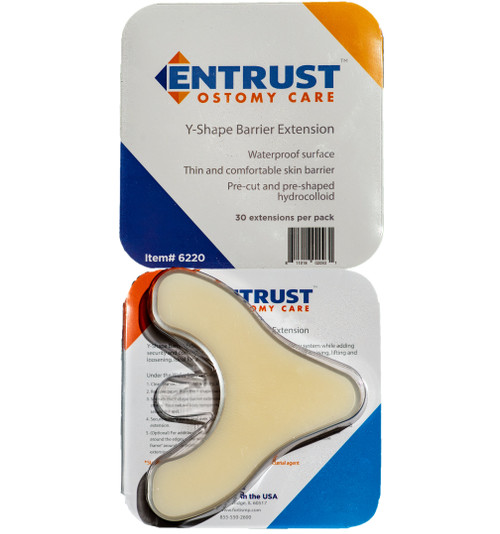 Entrust "Y" Shape Pre-Cut Barrier Extensions, Latex-Free (Box of 30)