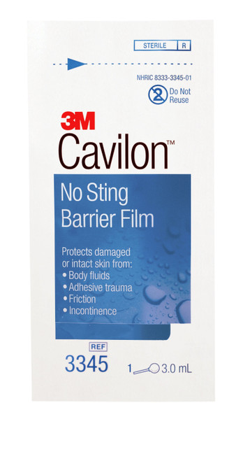 3M No Sting Barrier Film, Foam Applicator