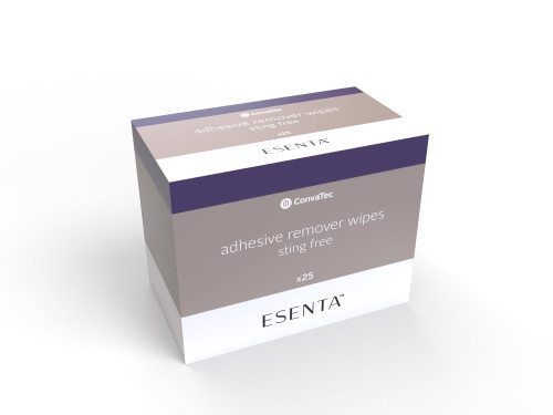 Esenta Sting Free Adhesive Remover Wipe - Replaces 51413500 (Box of 25)