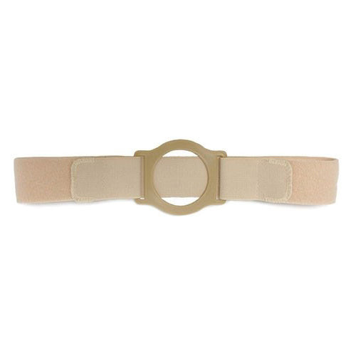 2" Beige, Regular Elastic, Nu-Comfort Belt, Extra Large, 2-7/8" x 3-3/8" Ring Plate