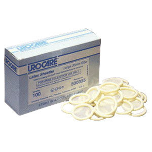 Uro-Con Latex Sheath, Large 35 mm (Box of 100)