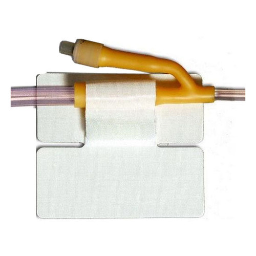 CATH-SECURE LOCK Multi-Purpose Tube Holder 3" Tab & 3.12" x 1.8" Base (Box of 40)