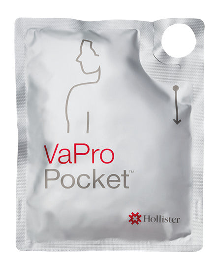 VaPro Pocket Coude No Touch Intermittent Catheter Without Collection Bag, 16 Fr., 16" long