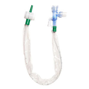 KIMVENT Turbo-Cleaning Closed Suction Catheter 10 fr Double Swivel Elbow