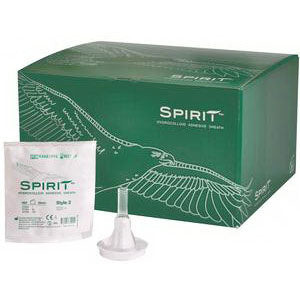Spirit Style 1 Hydrocolloid Sheath Male External Catheter, Large 36 mm (Box of 30)