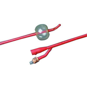 BARDEX Infection Control Tiemann 2-Way Specialty Foley Catheter 22 Fr 30 cc