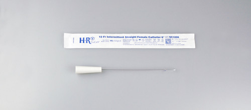 TruCath Intermittent Straight Catheter, Female, 12FR, 6" (Box of 30)