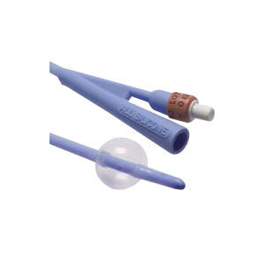 Dover 3-Way Silicone Foley Catheter 28 Fr 5 cc (Case of 10)