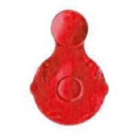 Iva Seals For Top Vials, 20Mm, Red (Case of 1000)