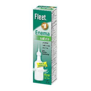 Fleet Enema, Ready-to-Use Saline Laxative, Twin Pack, 4.5 oz Bottles