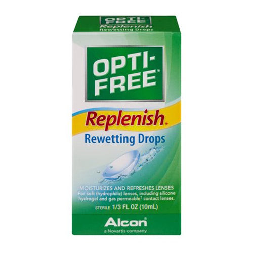 Opti-Free Replenish Rewetting Drops, 10ml