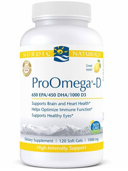 Nordic Naturals ProOmega-D, 120 ct