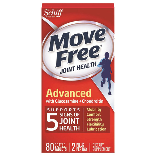 Move Free Advanced Joint Health Tablets, 80 Count (Package of 80)