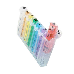 Pop-Up Weekly Pill Organizer