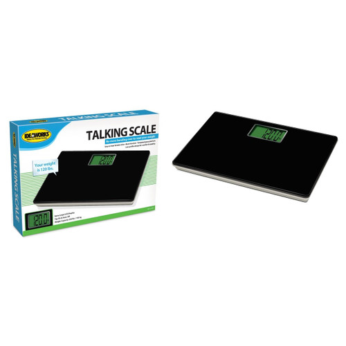 Talking Scale, 12.2" x 8.26" Platform, 330 lb. Weight Capacity