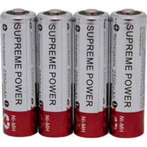 External Infusion Pump AA Alkaline 1.5v Battery, 4/Pkg (Package of 4)