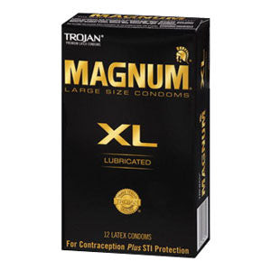 Trojan Magnum Lubricated Condom, X-Large (Each of 12)