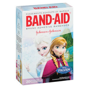Band-Aid Decorative Disney Frozen Assorted 20 ct. (Box of 20)