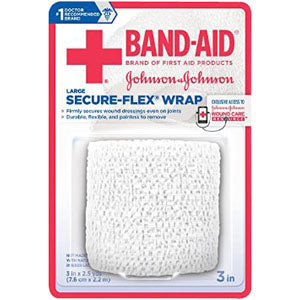 J & J Band-Aid First Aid Securflex Wrap 3" x 2.5 yds