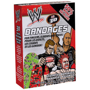 Ouchies WWE Adhesive Bandages 30 ct (Box of 20)