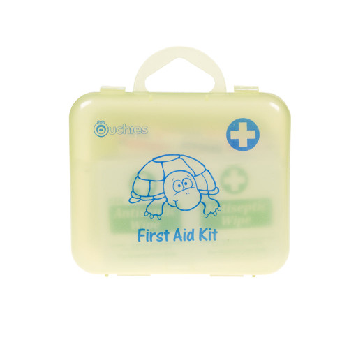 Ouchies Sea Friendz First Aid Kit for Kids, 18 Piece