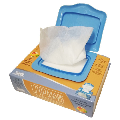 Contour Scented CPAP Wipes, Citrus (Package of 72)