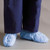 Cardinal Health Blue Spunbond Shoe Cover, Universal