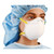 Cardinal Health Flat Fold N95 Respirator and Surgical Mask, Regular (Case of 300)