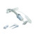 Smiths Medical ASD, Inc. Bivona FlexTend TTS Pediatric Straight Neck Flange Tracheostomy Tubes, Size 5.0