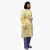 Non-Surgical Isolation Gown with Elastic Cuff Tape, Non-Sterile, AAMI Level 2, Universal Size, Yellow (Package of 10)