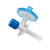 Chemo Dispensing Pin with 1/5 Air-Venting Filter, Vial Access Spike, Proximal Female Luer Lock (Box of 50)