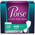 Poise Ultra Thin Incontinence Pads, Light Absorbency, 28 Count,  Regular Length, 9.45" Long (Package of 28)