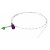 Nutrisafe 2 Polyurethane Gastro-Duodenal Feeding Tube with Radiopaque Line 8 Fr 49" (125cm), Closed End