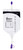 500mL PVC ENFit Drainage Bag with 60" (150cm) Tubing & Hanger
