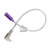 24" Right Angle Single ENFit Feeding Set With Cap