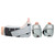Molnlycke Z Flex Fluidized Heel Protetction Boot with Gate and Ankle Strap.