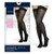 752N Style Medium Sheer Thigh, 20-30mmHg, Women's, Small, Long, Black