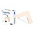 Proximel Non-Border AG Silicone Foam Dressing, 8" x 8"