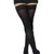 843N Style Soft Opaque Thigh, 30-40mmHg, Women's, Medium, Short, Black