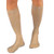 Relief Knee-High Firm Compression Stockings Medium, Silky Beige