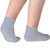 Single Tread Patient Safety Footwear with Terrycloth Interior, X-Large, Grey (Package of 2)
