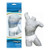 Sportaid Double Adjustable and Removable Hernia Truss, Men, White, Medium