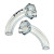 Blom-Singer StomaSoft Laryngectomy Tube, Non-Fenestrated, Size 12/36