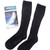 SensiFoot Crew Length Mild Compression Diabetic Sock Large, Black