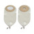 Nu-Flex 1-Piece Post-Op Urostomy Pouch, Trim-to-Fit 1-1/2" x 2-3/4" Opening, Deep Convex (Box of 10)