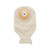 Nu-Flex Oval B Drain Pouch All Barrier Custom Pre-Cut 1" Round Opening With Barrier Opaque, Convex, Roll-Up (Box of 10)