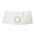 9" Right, White, Regular Elastic, Nu-Form Belt, 2X-Large, 2-1/4" Opening Placed 1-1/2" From Bottom